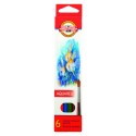Creioane Colorate Aquarell, Colectie Pesti, 6 Culori