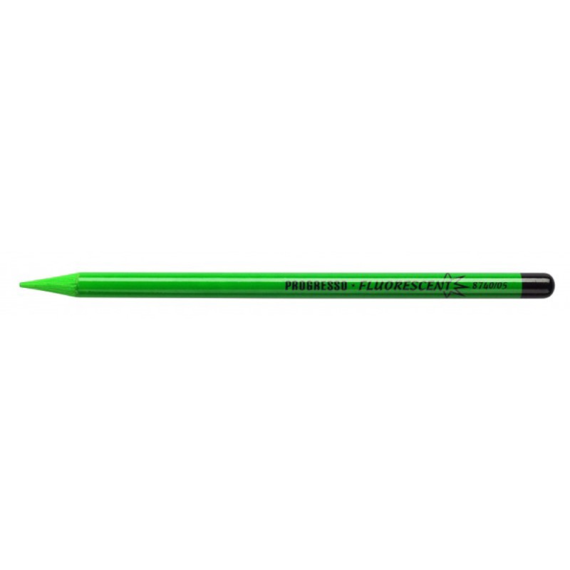 Creion Colorat fara lemn, Progresso, Verde Fluorescent
