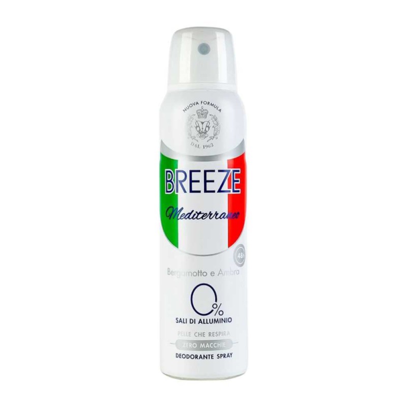 Deodorant Spray Breeze, Mediterraneo, pentru Femei, 150 ml