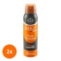Set 2 x Deodorant Spray Power Protection pentru Barbati Breeze, 150 ml