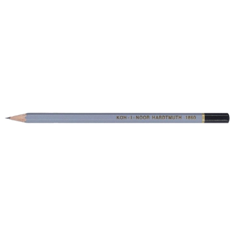 Creion Grafit Gri, Tarie B, 2 x 7 x 175 mm, Koh-I-Noor
