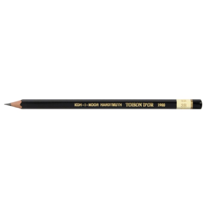 Creion Tehnic, Tarie 3B, 2 x 7 x 175 mm, Toison D'or