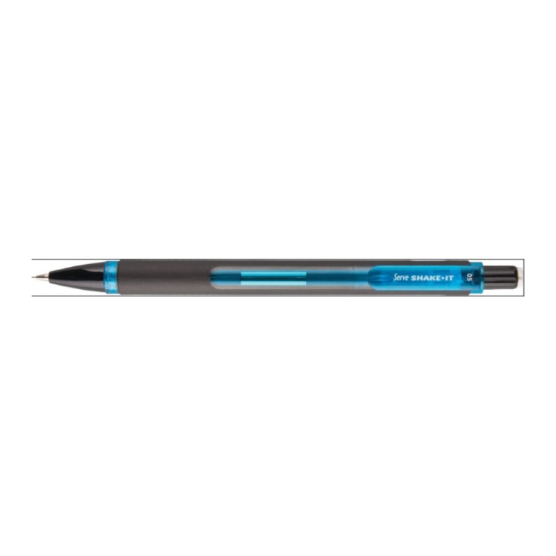 Creion Mecanic, 0.5 mm, Negru cu Albastru, Shake-it