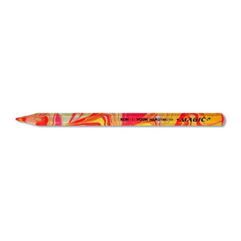Creion Magic Mina Multicolora, Fire, 5.6 x 10 x 175 mm, Koh-I-Noor