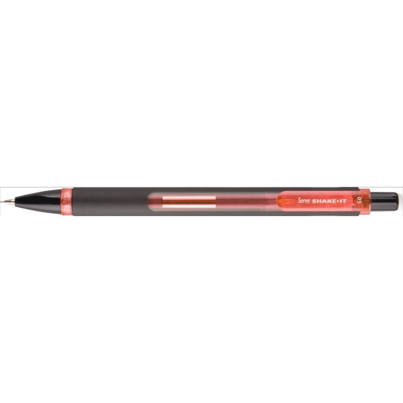 Creion Mecanic, 0.5 mm, Negru cu Roz, Shake-it