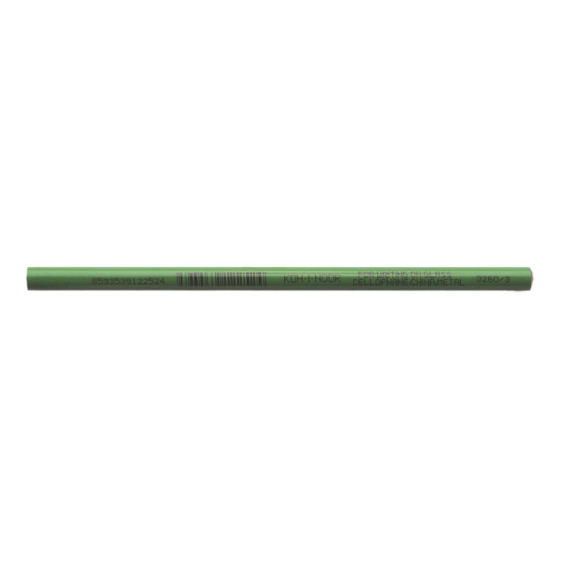 Creion Special Verde, pentru Scriere pe Sticla, Portelan, Plastic, Metal, 4.3 x 7.5 x 175 mm, Koh-I-Noor