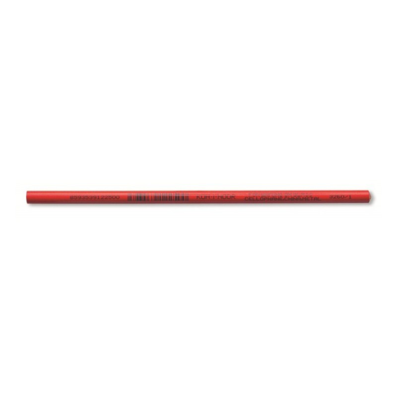 Creion Special Rosu, pentru Scriere pe Sticla, Portelan, Plastic, Metal, 4.3 x 7.5 x 175 mm, Koh-I-Noor