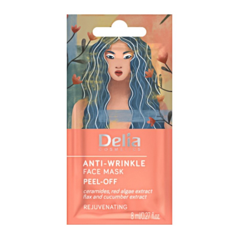 Masca de Fata Antirid, Peel Off, Delia, 8 ml