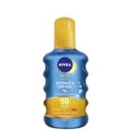 Spray cu Protectie Solara Nivea Sun Protect and Refresh Invisible, Spf 50, 200 ml