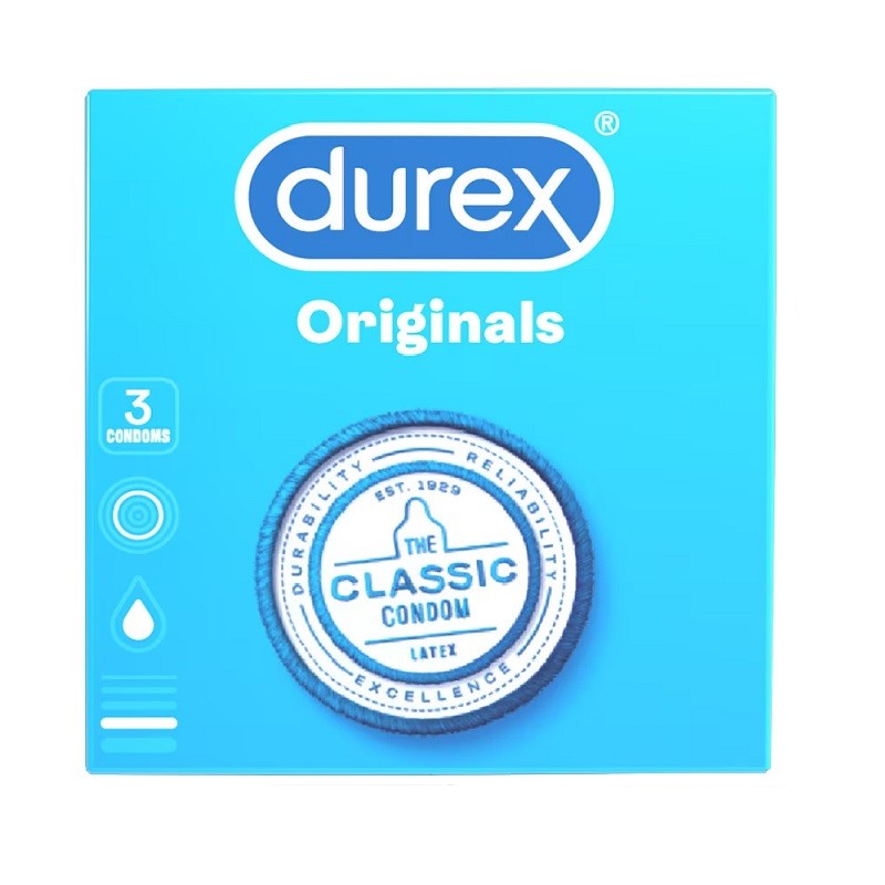 Prezervative Durex Classic, 3 Bucati