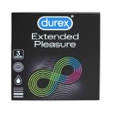 Prezervative Durex Extended Pleasure, 3 Bucati