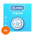 Set 4 x 3 Prezervative Durex Classic