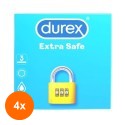 Set 4 x 3 Prezervative Durex Extra Safe