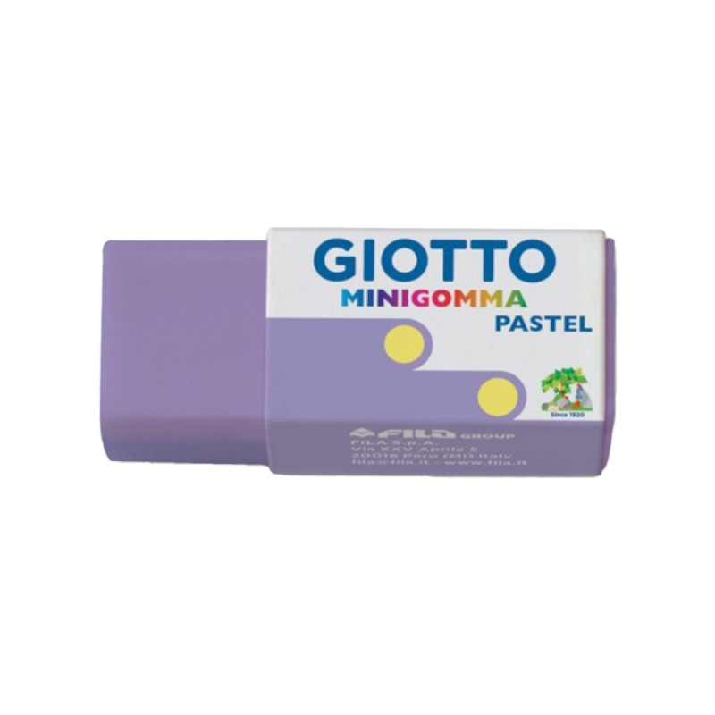 Radiera Creion Minigomma, Pastel, Giotto
