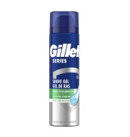 Gel de Ras Gillette Series Sensitive, 200 ml