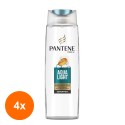 Set 4 x Sampon Pantene, Aqua Light, 200 ml