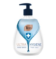 Sapun Lichid cu Pompita Teo Ultra Hygiene Fresh Clean, 400 ml