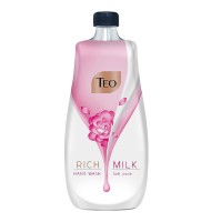 Rezerva Sapun Lichid Teo Rich Milk Soft Care, 800 ml