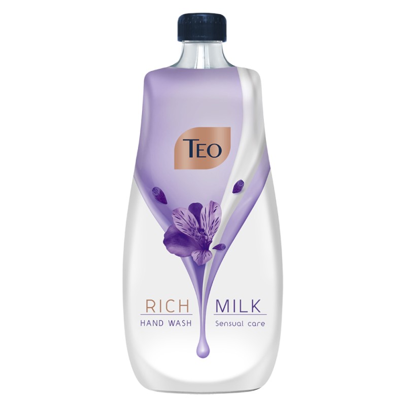 Rezerva Sapun Lichid Teo Rich Milk Sensual Care, 800 ml