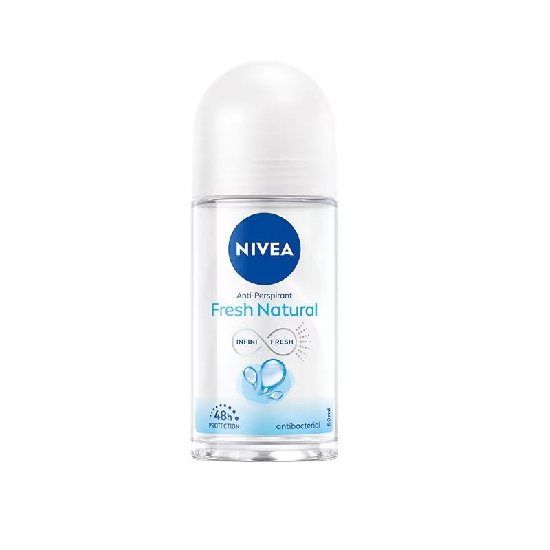 Deodorant Roll-On Fresh Natural Nivea Deo 50ml