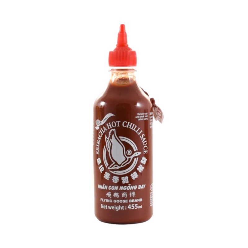 Sos cu Ardei Iute Tikka Sriracha Flying Goose, 455 ml