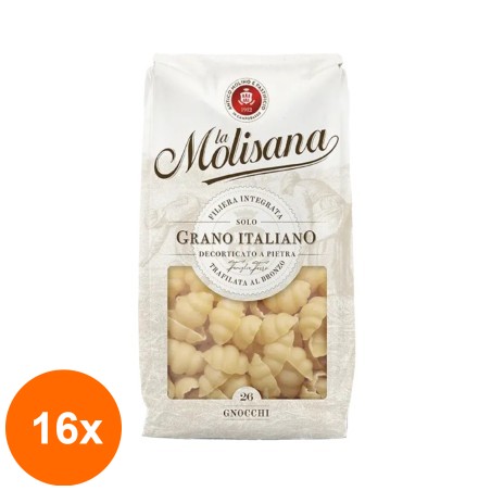 Set 16 x Paste Gnocchi La Molisana, 500 g...