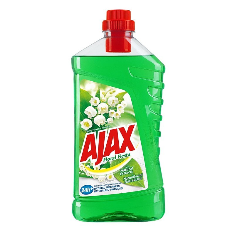 Set 4 x Detergent Universal Multisuprafete Ajax Spring Flowers Floral Fiesta, 1 l