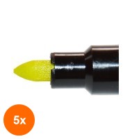 Set 5 x Marker Art Pen Lyra - 0.5 - 2 mm - Cold Light Grey