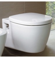 Vas WC Suspendat, Ideal Standard Connect, Evacuare Orizontala, Alb