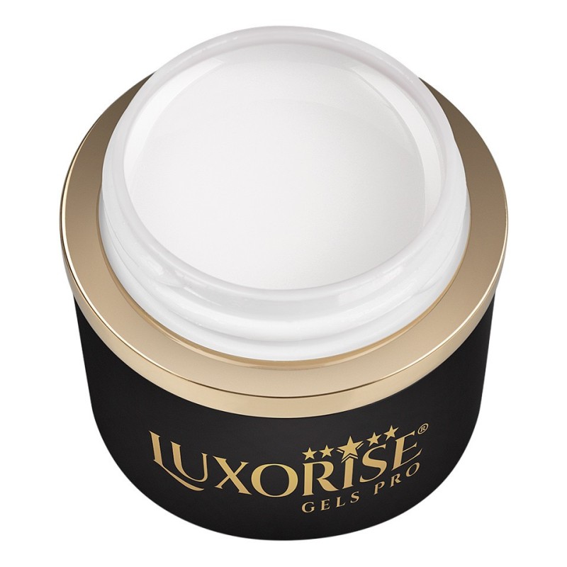 Gel Uv Constructie Unghii Revoflex Luxorise 15 ml, Extreme White