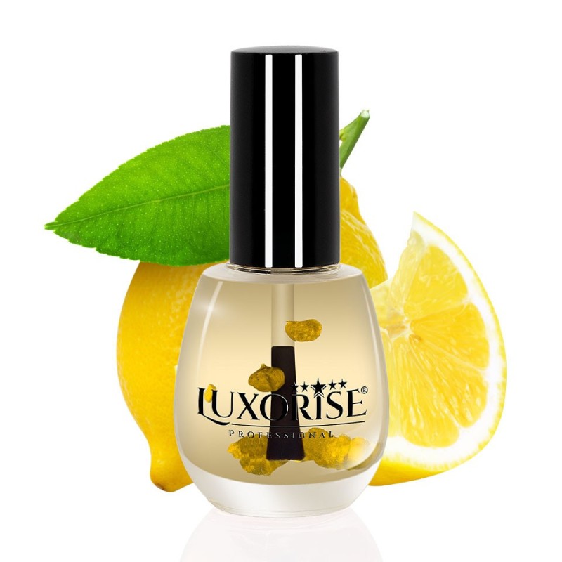 Ulei Cuticule Cu Pensula Lemon, Luxorise, 15 ml