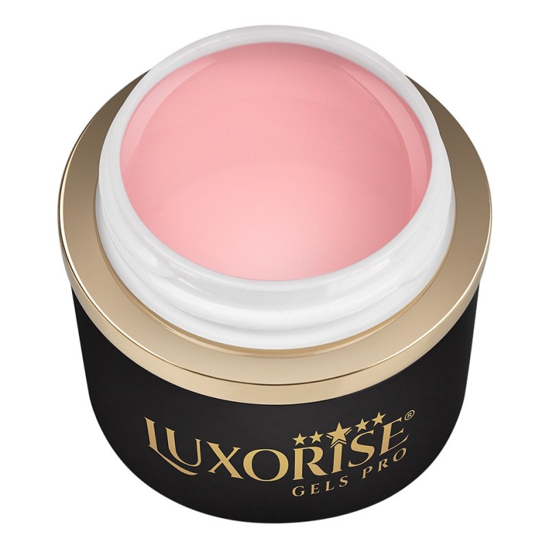 Gel Uv Constructie Unghii Revoflex Luxorise 15 ml, Milky Pink