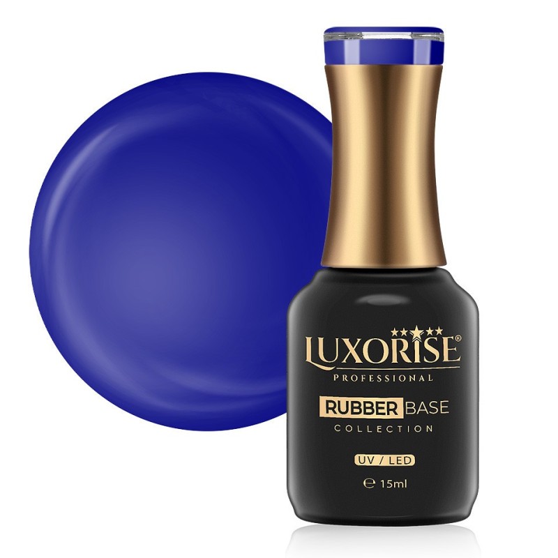 Rubber Base Luxorise Neon City Collection, Blue 15 ml