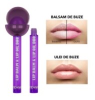 Balsam si Ulei de Buze Handaiyan Lollipop Lip Balm & Lip Oil Duo, 04