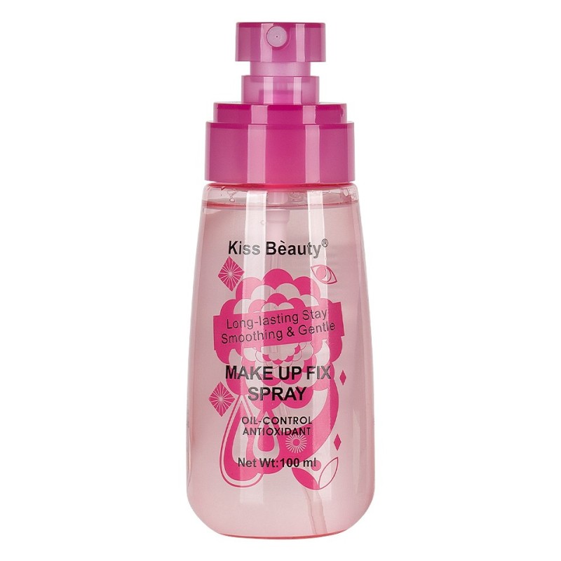 Spray Fixare Machiaj Kiss Beauty Oil Control si Antioxidant, 100 ml