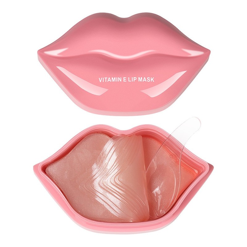 Masca pentru Buze Kiss Beauty Vitamine E Lip Mask, 20 Bucati