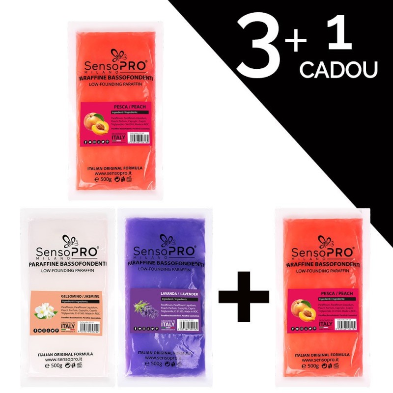 Parafina Solida 500 g, SensoPRO Milano, 3 + 1 Cadou
