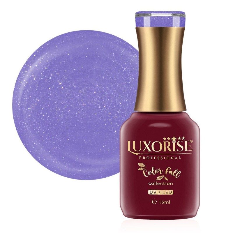 Oja Semipermanenta Luxorise Color Fall Collection, Icy Lavender, 15 ml