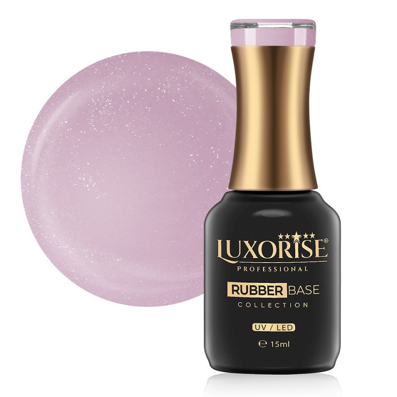 Rubber Base Luxorise Charming Collection, Pink Diamonds 15 ml