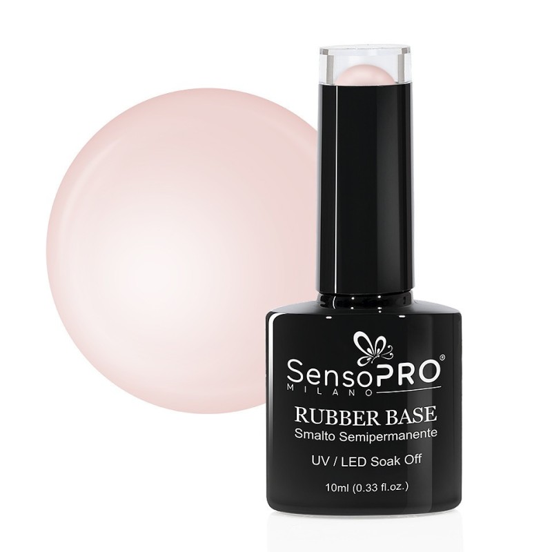 Rubber Base Gel SensoPRO Milano 10 ml, 69 Aether Skin