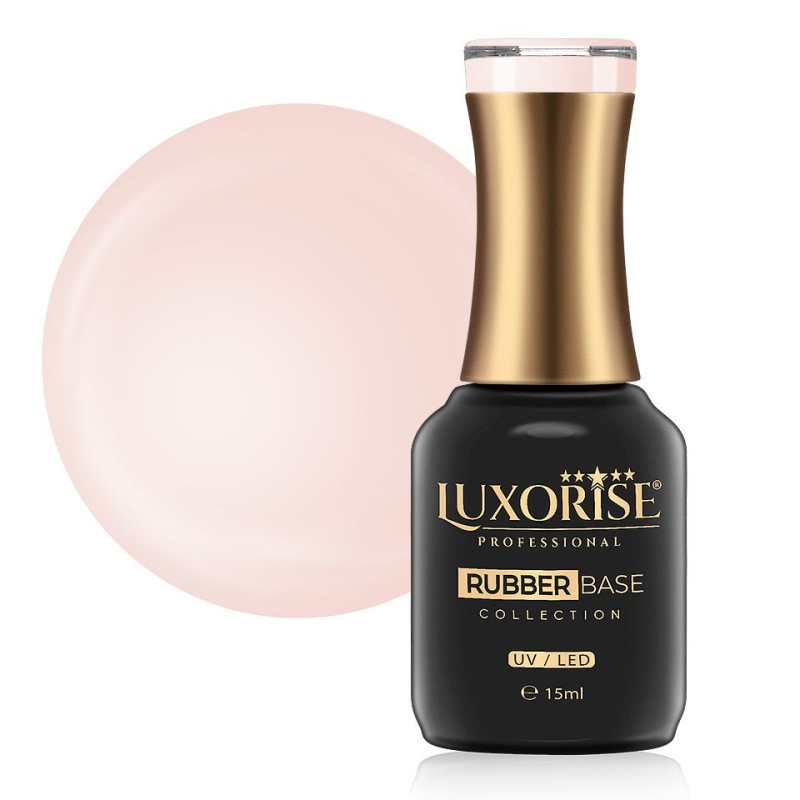 Rubber Base Luxorise Crystal Collection, Sandstone Blush 15 ml
