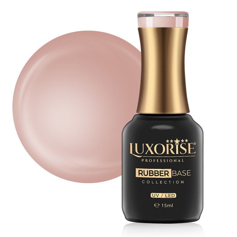 Rubber Base Luxorise Crystal Collection, French Whisper 15 ml