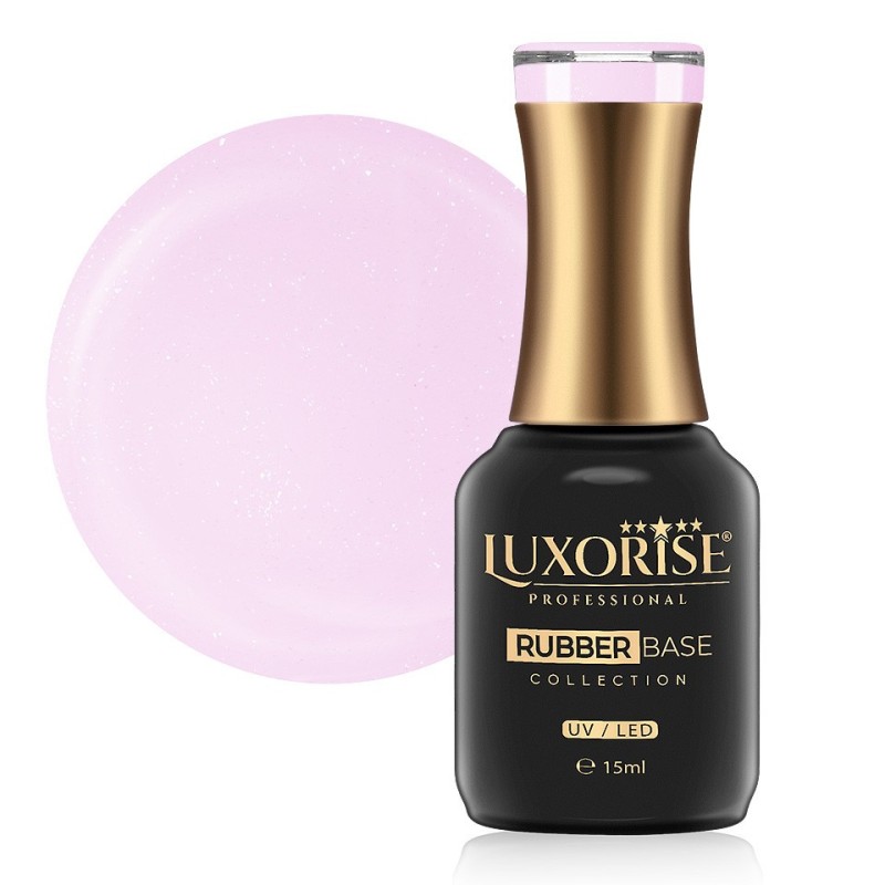 Rubber Base Luxorise Charming Collection, Rich Shimmer 15 ml