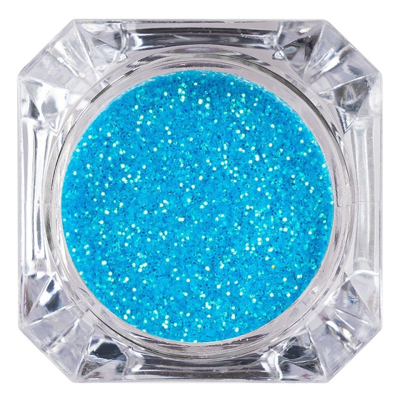 Sclipici Glitter Unghii Pulbere Luxorise, Ice Blue 49