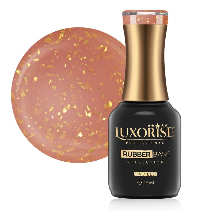 Rubber Base Luxorise Glamour Collection, Wish For Glow 15 ml