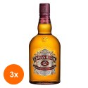Set 3 x Whisky Chivas Regal 12 Ani 40% Alcool, 1 l