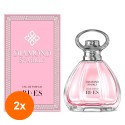 Set 2 x Apa de Parfum Bi-es Diamond Sparkle, pentru Femei, 100 ml