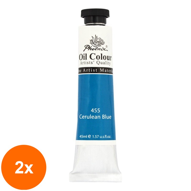 Set 2 x Culori in Ulei Artist Phoenix - Zinc White - 50 ml