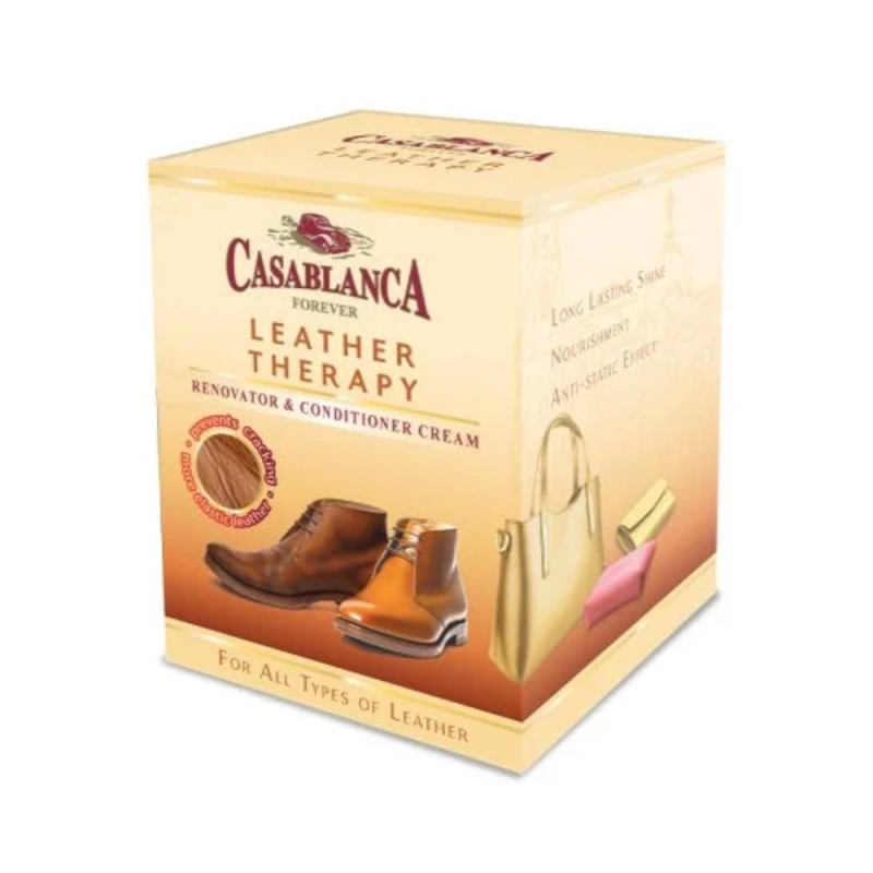 Crema pentru Pantofi, Toate Tipurile de Piele, 200 ml, Casablanca Therapy