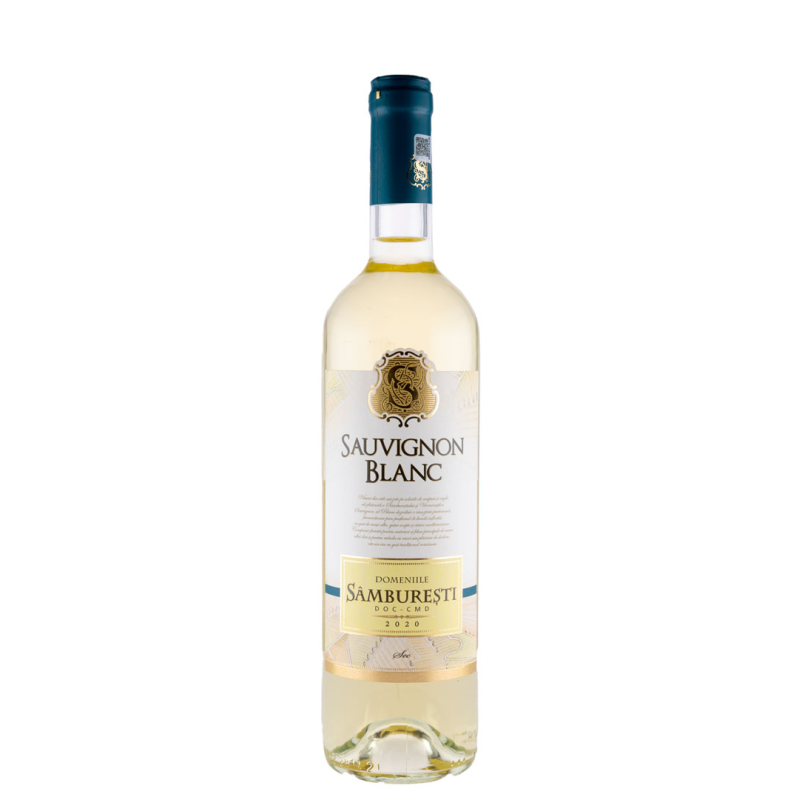 Vin Domeniile Samburesti Sauvignon Blanc, Alb Sec, 0.75 l